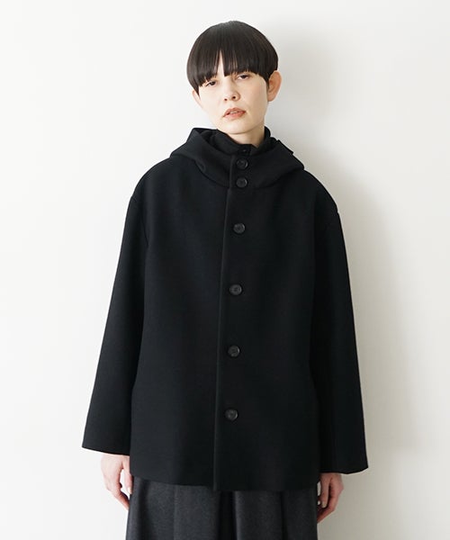 Mochi モチ a-line short coat エーラインショートコート
