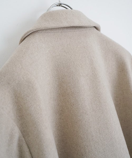 Mochiモチa-line short coat [dark mocha/ma25-co-01]