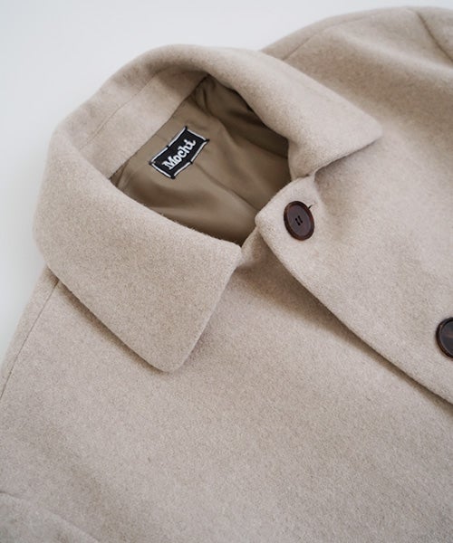 Mochiモチa-line short coat [dark mocha/ma25-co-01]