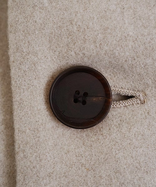 Mochiモチa-line short coat [dark mocha/ma25-co-01]