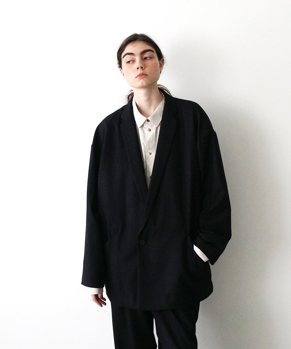 VUm double jacket FLANNEL WOOL / BLACK] vu-jkt-001