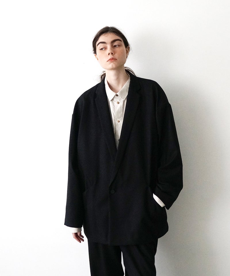 VUm double jacket FLANNEL WOOL / BLACK] vu-jkt-001