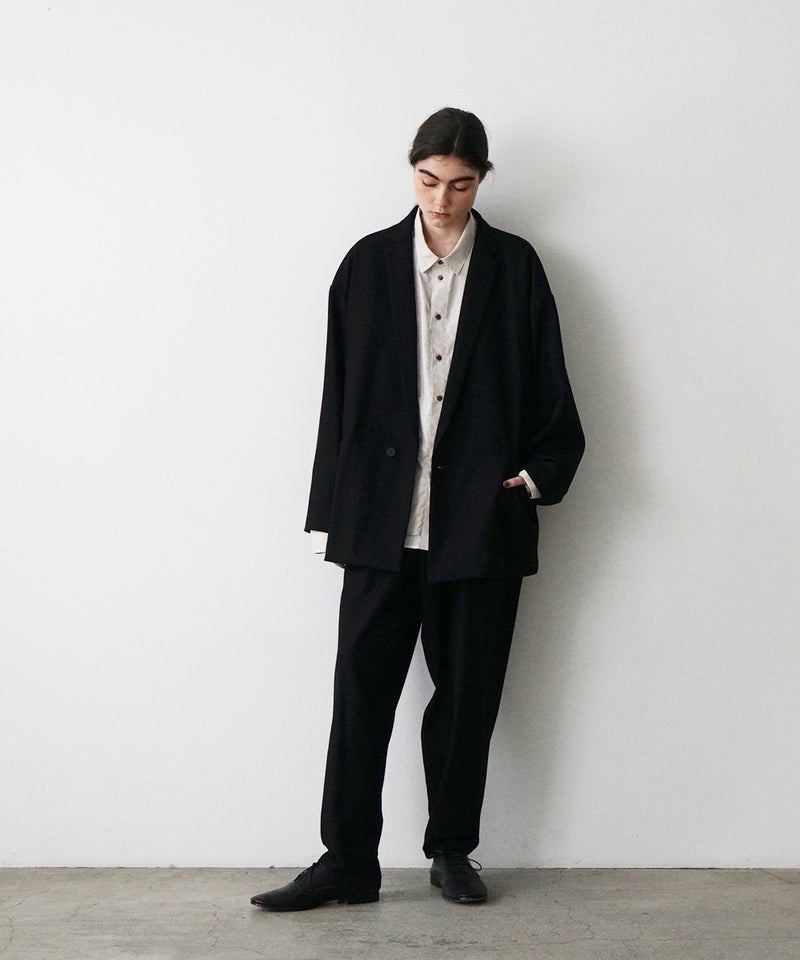 VUm double jacket FLANNEL WOOL / BLACK] vu-jkt-001