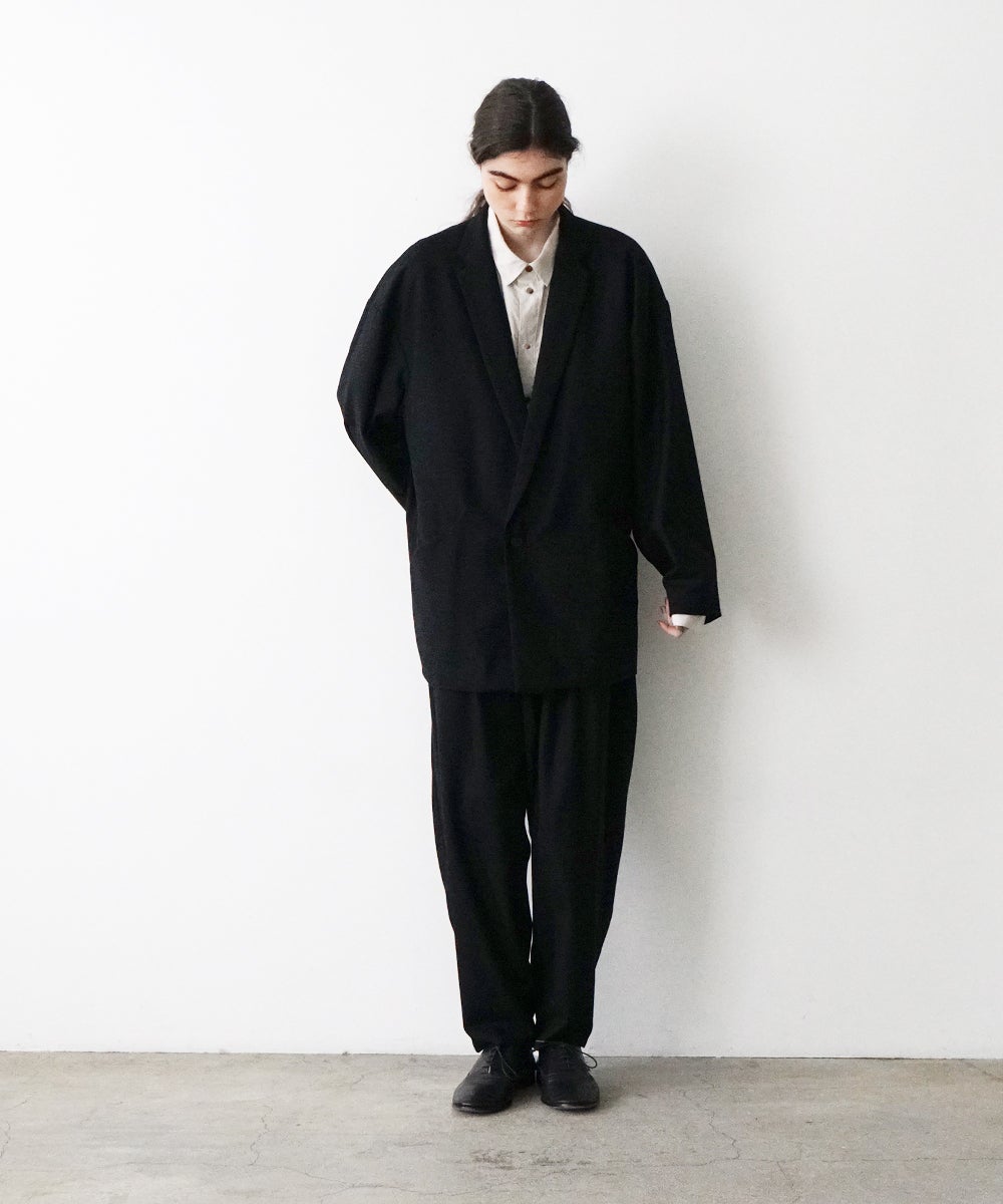 VUm double jacket FLANNEL WOOL / BLACK] vu-jkt-001