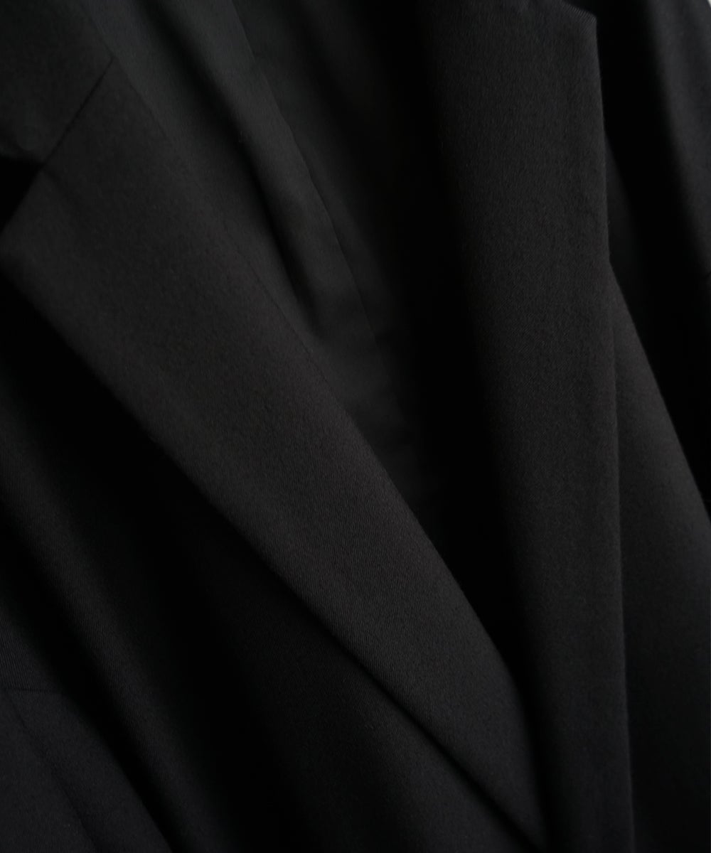 VUm double jacket FLANNEL WOOL / BLACK] vu-jkt-001