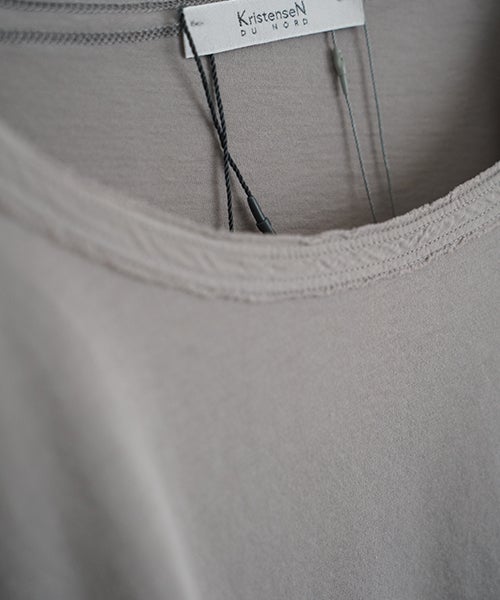 KristenseN DU NORDクリステンセンドゥノルドLONG SLEEVE T [O-389/933・04 greige] 