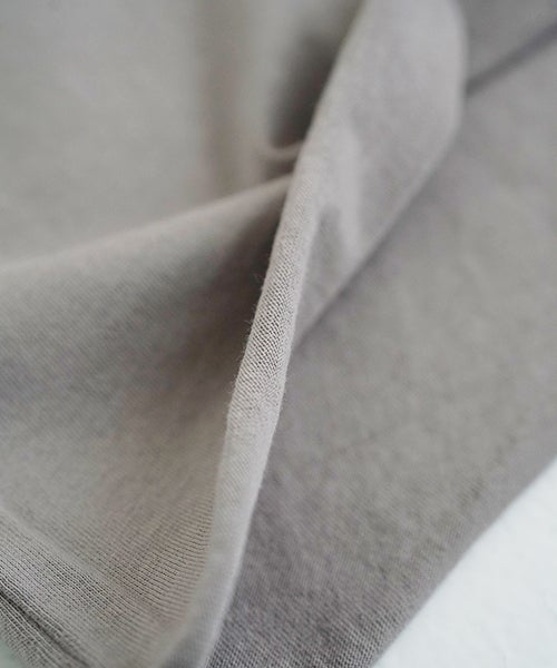 KristenseN DU NORDクリステンセンドゥノルドLONG SLEEVE T [O-389/933・04 greige] 