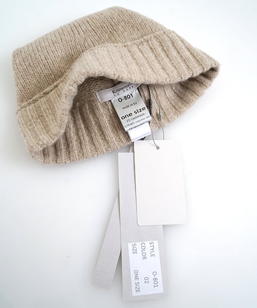  KristenseN DU NORDクリステンセンドゥノルドBeanie [O-801・02jute]