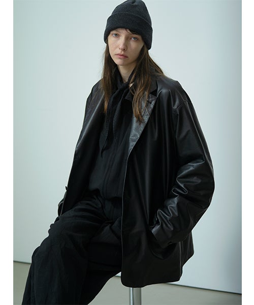 YOKO SAKAMOTOヨーコサカモトSUIT JACKETBLACK - FG YS - 26AW - 04