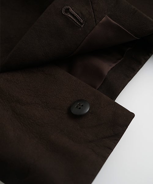 YOKO SAKAMOTOヨーコサカモトSUIT JACKETBROWN - NU YS - 26AW - 04