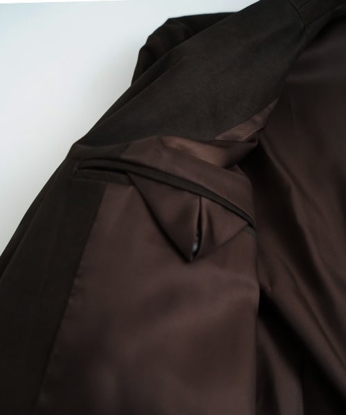 YOKO SAKAMOTOヨーコサカモトSUIT JACKETBROWN - NU YS - 26AW - 04