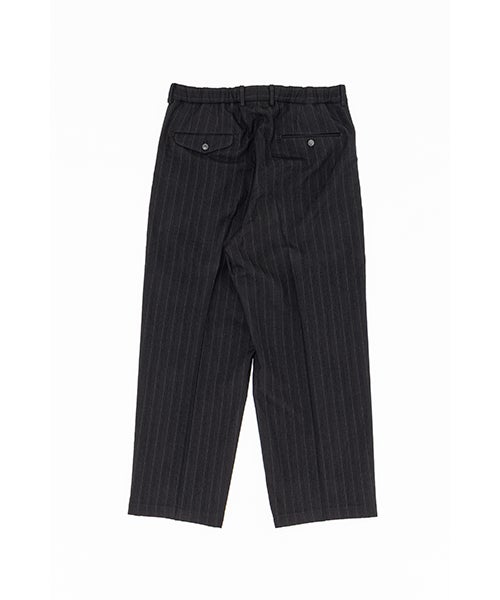 YOKO SAKAMOTO / ヨーコサカモトDOUBLE PLEATED TROUSERS (BLACK) YS - 26AW - 16