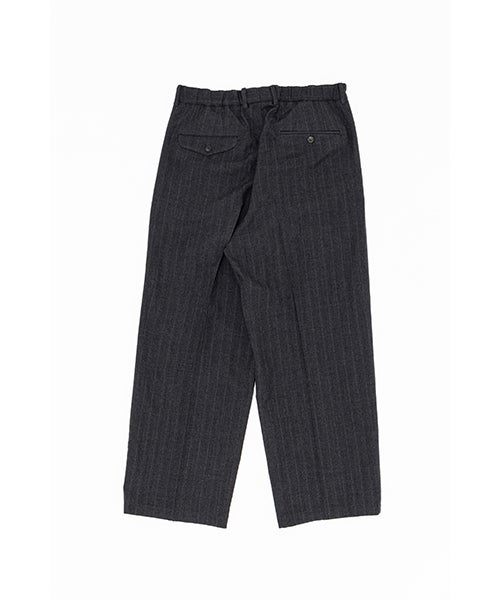 YOKO SAKAMOTO / ヨーコサカモトDOUBLE PLEATED TROUSERS (CHARCOAL GRAY) YS - 26AW - 16