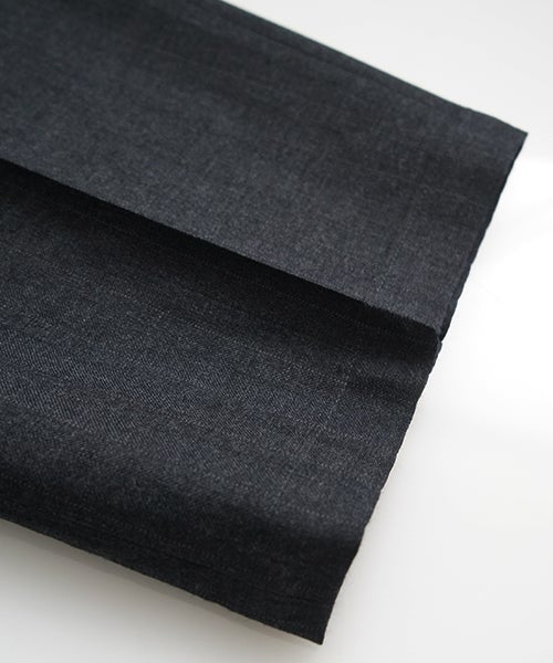 YOKO SAKAMOTO / ヨーコサカモトDOUBLE PLEATED TROUSERS (CHARCOAL GRAY) YS - 26AW - 16