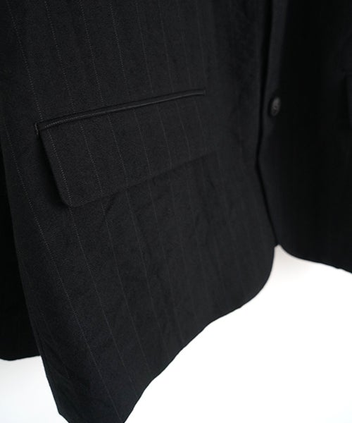 YOKO SAKAMOTOヨーコサカモトSUIT JACKET BLACK YS - 26AW - 14