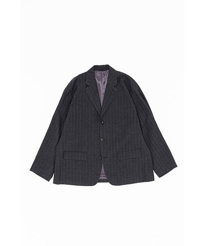 YOKO SAKAMOTOヨーコサカモトSUIT JACKET CHARCOAL GRAY YS - 26AW - 14