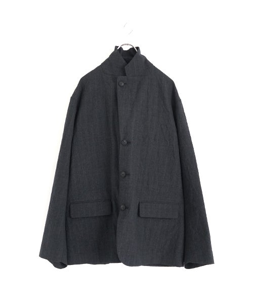 YOKO SAKAMOTOヨーコサカモトSUIT JACKET CHARCOAL GRAY YS - 26AW - 14