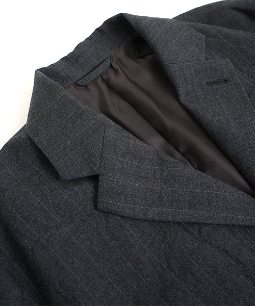 YOKO SAKAMOTOヨーコサカモトSUIT JACKET CHARCOAL GRAY YS - 26AW - 14