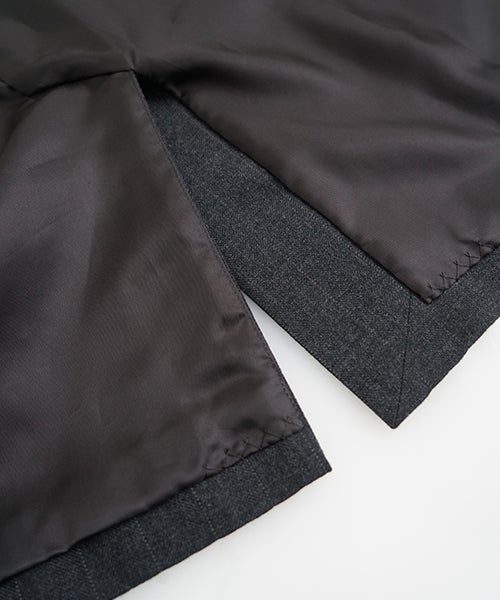 YOKO SAKAMOTOヨーコサカモトSUIT JACKET CHARCOAL GRAY YS - 26AW - 14
