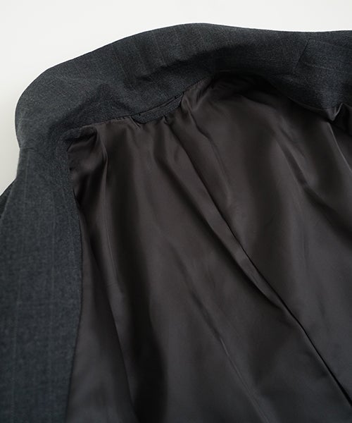 YOKO SAKAMOTOヨーコサカモトSUIT JACKET CHARCOAL GRAY YS - 26AW - 14
