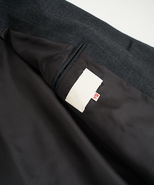 YOKO SAKAMOTOヨーコサカモトSUIT JACKET CHARCOAL GRAY YS - 26AW - 14