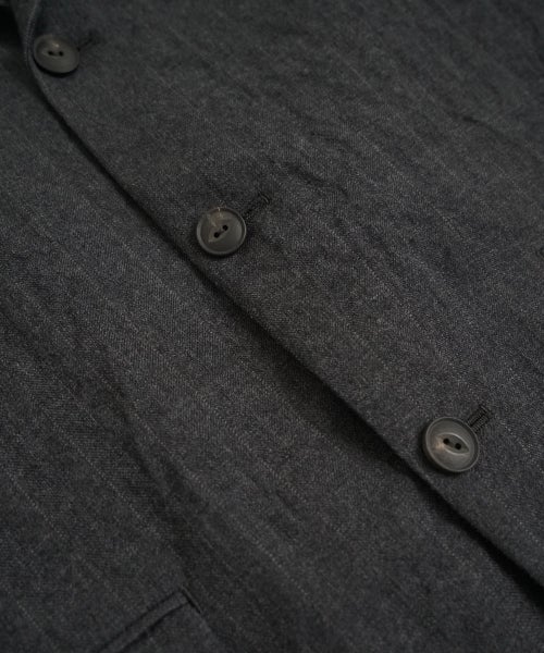 YOKO SAKAMOTOヨーコサカモトSUIT JACKET CHARCOAL GRAY YS - 26AW - 14