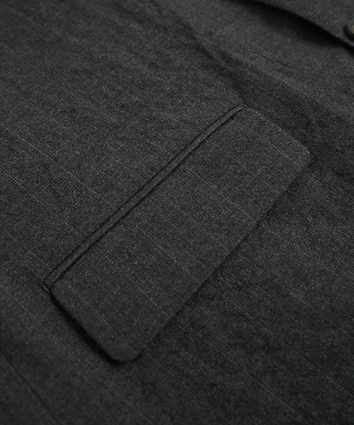 YOKO SAKAMOTOヨーコサカモトSUIT JACKET CHARCOAL GRAY YS - 26AW - 14