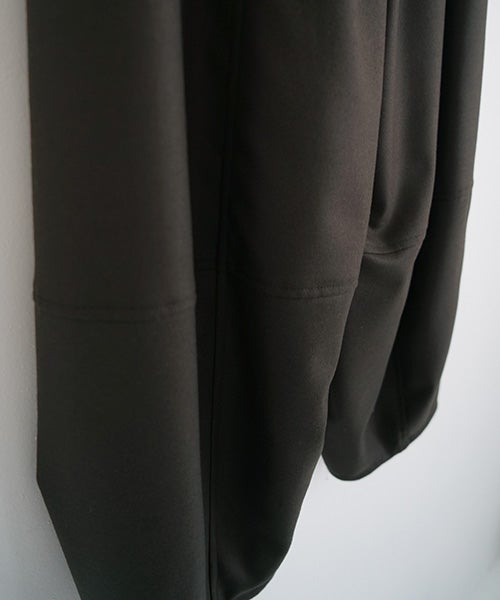 Mochiモチsarouel pants [dark mocha/ma24-pt-02] 