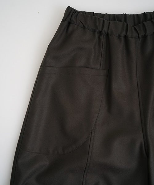 Mochiモチsarouel pants [dark mocha/ma24-pt-02] 