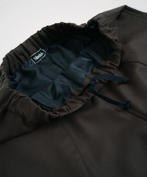 Mochiモチsarouel pants [dark mocha/ma24-pt-02] 