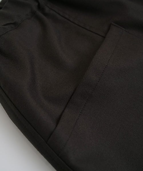 Mochiモチsarouel pants [dark mocha/ma24-pt-02] 