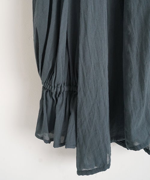 suzuki takayukiスズキタカユキsmock blouse [A271-12/pale fir green]
