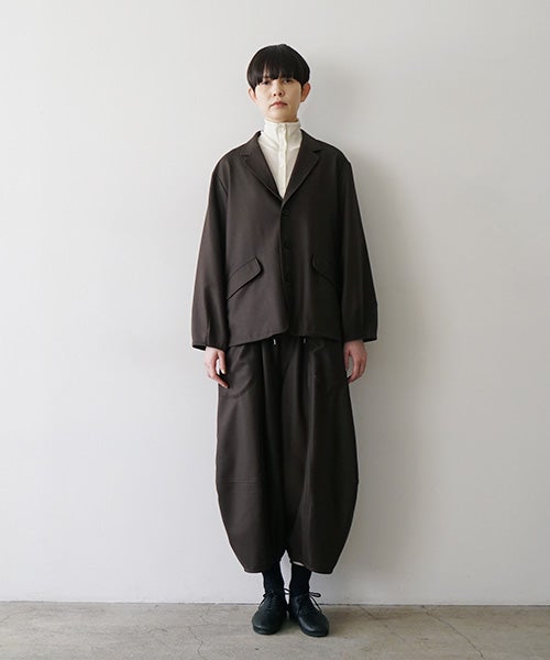 Mochiモチcoach jacket [dark mocha/ma24-jk-01] 