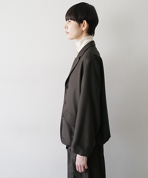 Mochiモチcoach jacket [dark mocha/ma24-jk-01] 