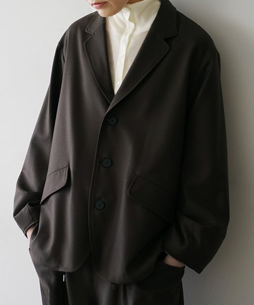 Mochiモチcoach jacket [dark mocha/ma24-jk-01] 