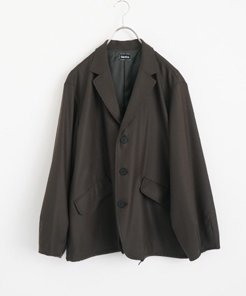 Mochiモチcoach jacket [dark mocha/ma24-jk-01] 