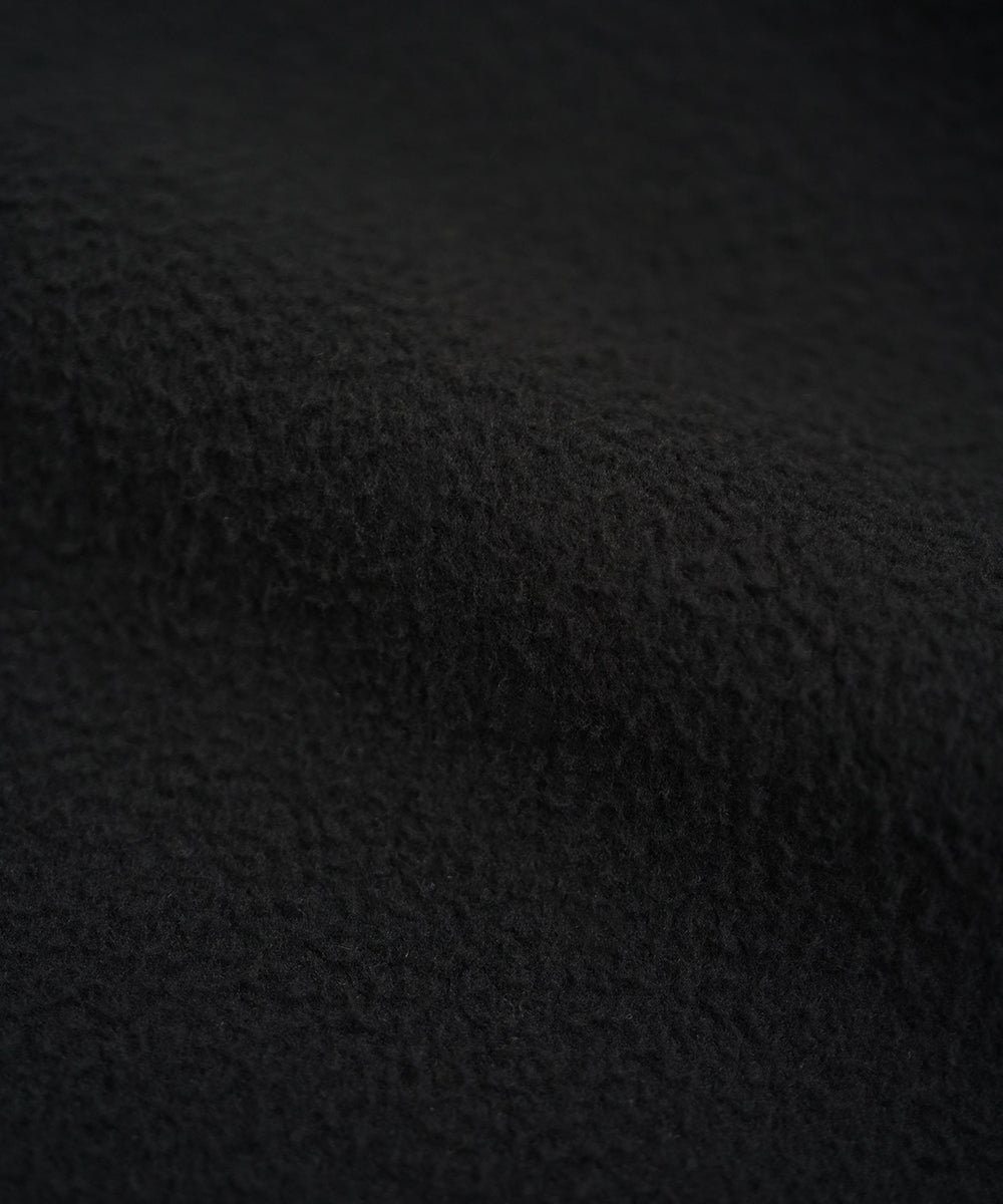 VUm stand collar flight coat MELTON WOOL / BLACK] vu-cot-004