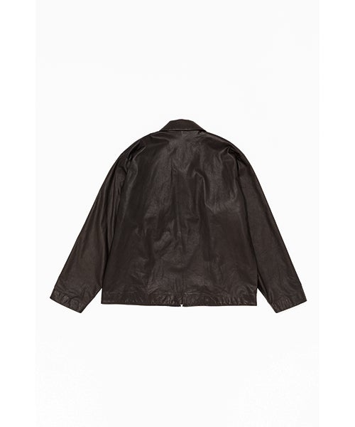  YOKO SAKAMOTOヨーコサカモトZIP BLOUSONBROWN - FG YS - 26AW - 05