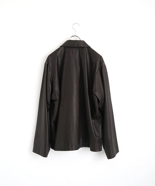  YOKO SAKAMOTOヨーコサカモトZIP BLOUSONBROWN - FG YS - 26AW - 05