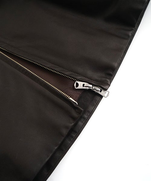  YOKO SAKAMOTOヨーコサカモトZIP BLOUSONBROWN - FG YS - 26AW - 05