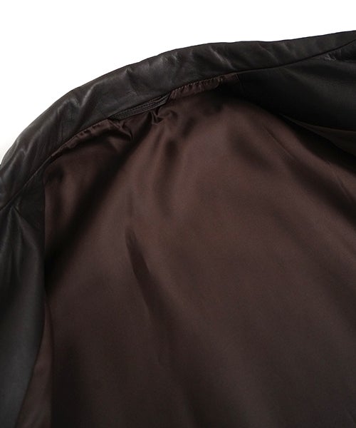  YOKO SAKAMOTOヨーコサカモトZIP BLOUSONBROWN - FG YS - 26AW - 05