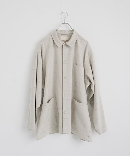 YOKO SAKAMOTOヨーコサカモトWORK SHIRT BEIGE YS - 26AW - 60