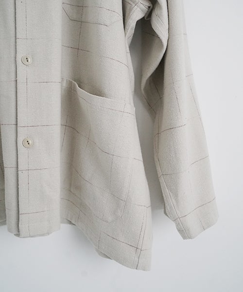 YOKO SAKAMOTOヨーコサカモトWORK SHIRT BEIGE YS - 26AW - 60