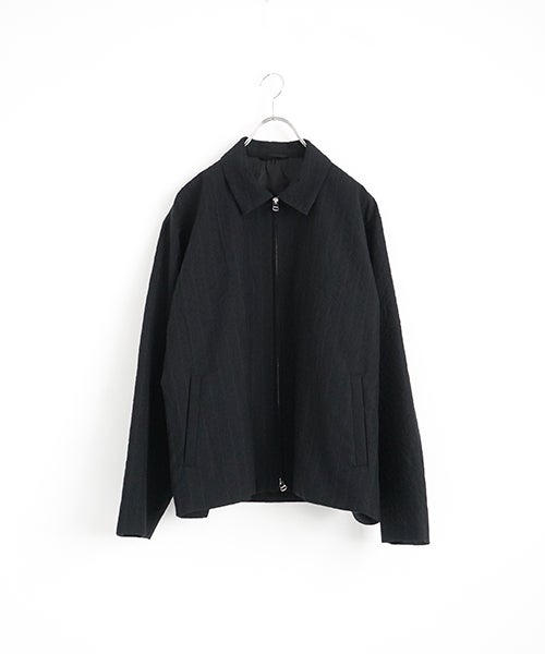 YOKO SAKAMOTOヨーコサカモトZIP BLOUSON　BLACK YS - 26AW - 15　