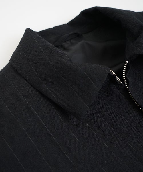 YOKO SAKAMOTOヨーコサカモトZIP BLOUSON　BLACK YS - 26AW - 15　