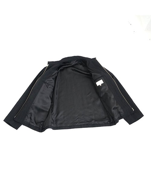 YOKO SAKAMOTOヨーコサカモトZIP BLOUSON　BLACK YS - 26AW - 15　