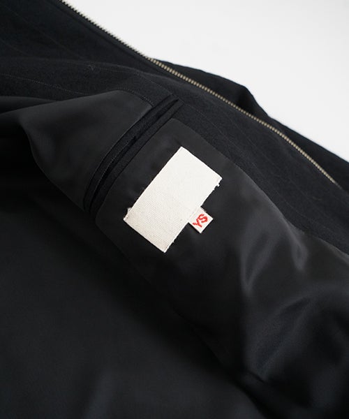 YOKO SAKAMOTOヨーコサカモトZIP BLOUSON　BLACK YS - 26AW - 15　