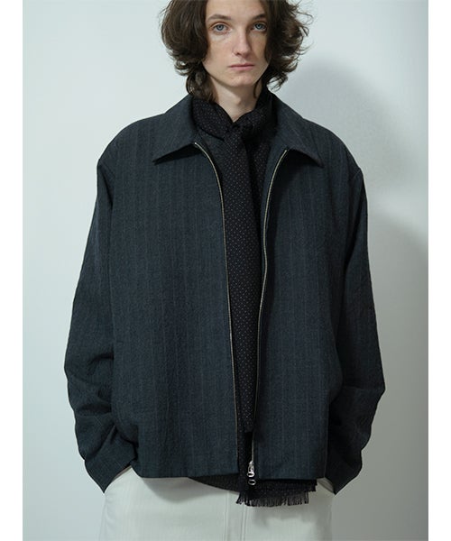 YOKO SAKAMOTOヨーコサカモトZIP BLOUSONCHARCOAL GRAY YS - 26AW - 15　
