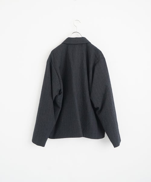 YOKO SAKAMOTOヨーコサカモトZIP BLOUSONCHARCOAL GRAY YS - 26AW - 15　