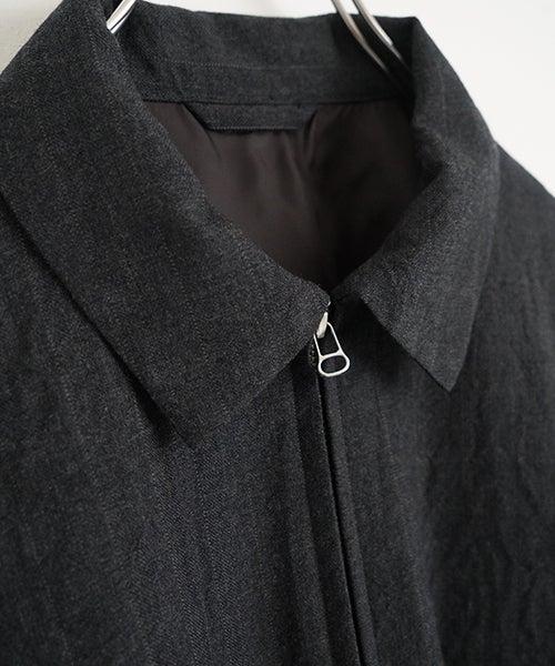 YOKO SAKAMOTOヨーコサカモトZIP BLOUSONCHARCOAL GRAY YS - 26AW - 15　